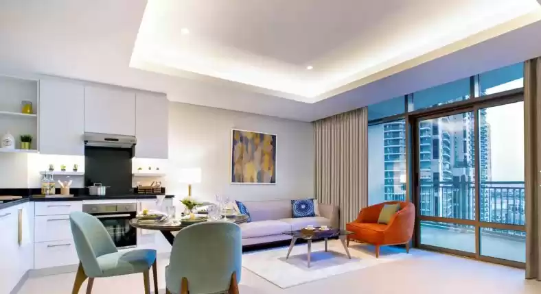 Résidentiel Propriété prête 1 chambre F / F Appartement  a louer au Al-Sadd , Doha #9220 - 1  image 